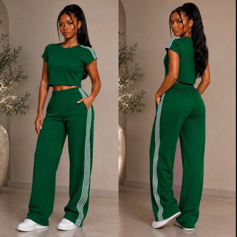 Simone Pant Set *Plus – Lady Luck Boutique