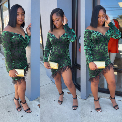 Trinity Velvet Dress