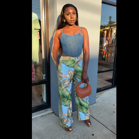 Tropicana Palazzo Pant