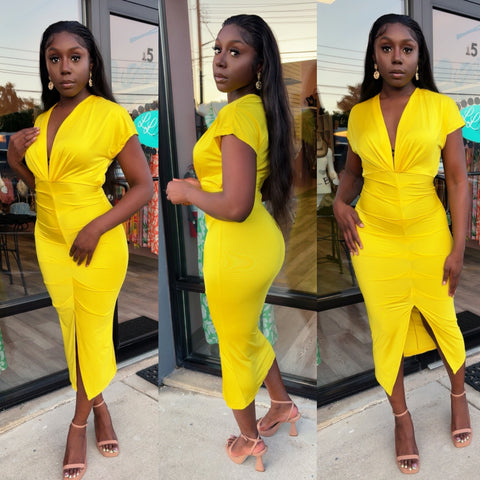 Alison Satin Dress