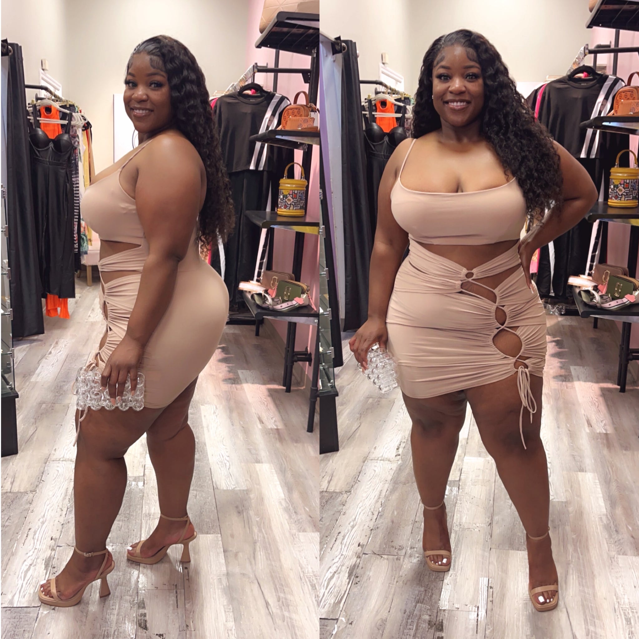 Dalia Bodycon Dress – Lady Luck Boutique