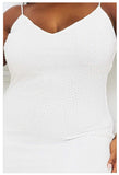 Icy Bodycon Dress *Plus